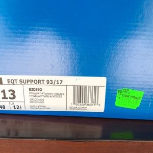 Adidas EQT support sneakers size 13